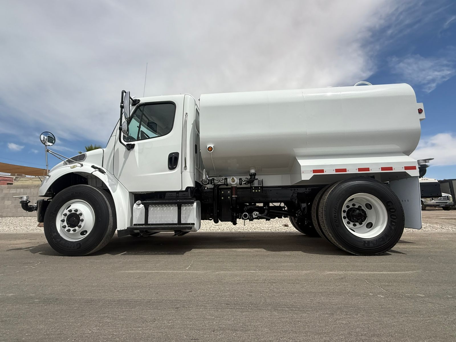 Complete MR Machinery water truck with new tank system