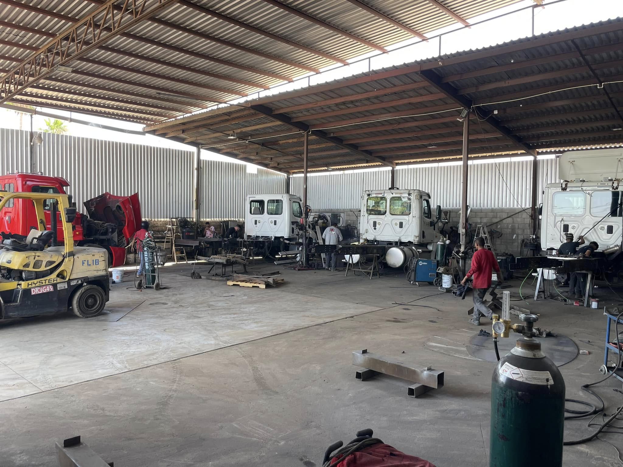MR Machinery fabrication shop