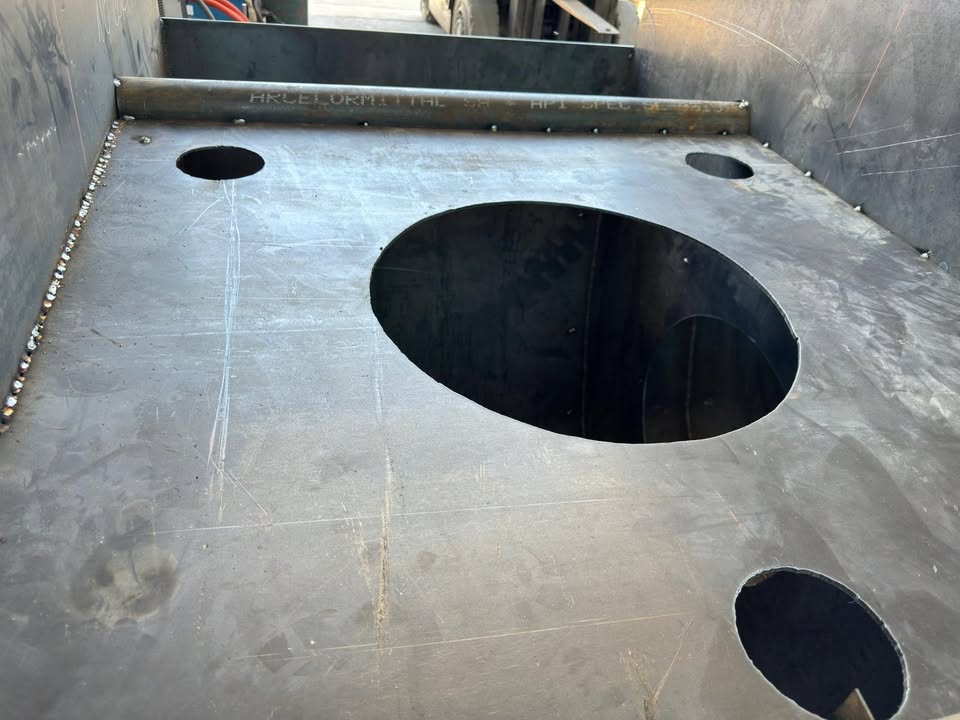 MR Machinery yard with tank fabrication