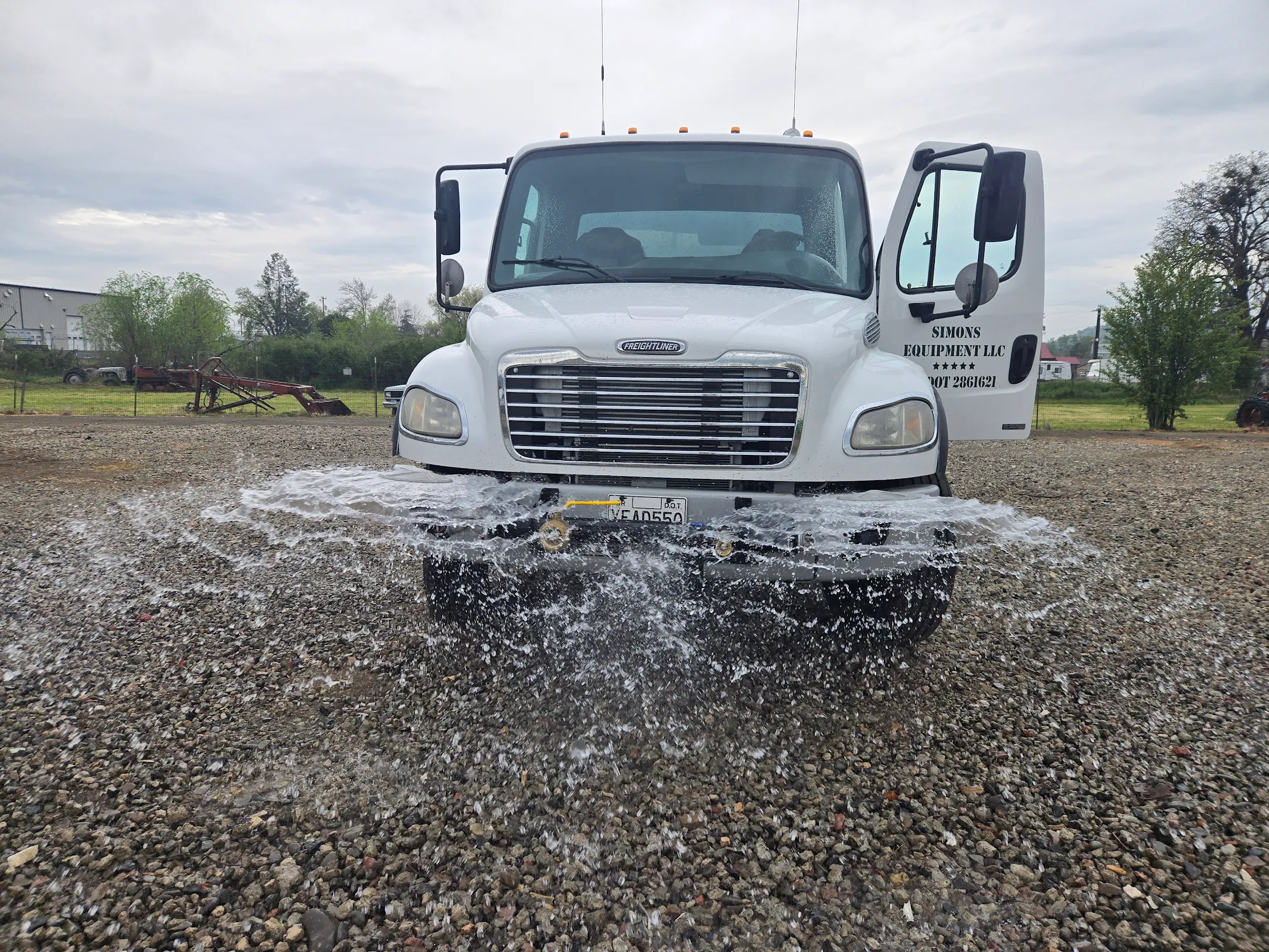 Will S. water tender working in Oregon
