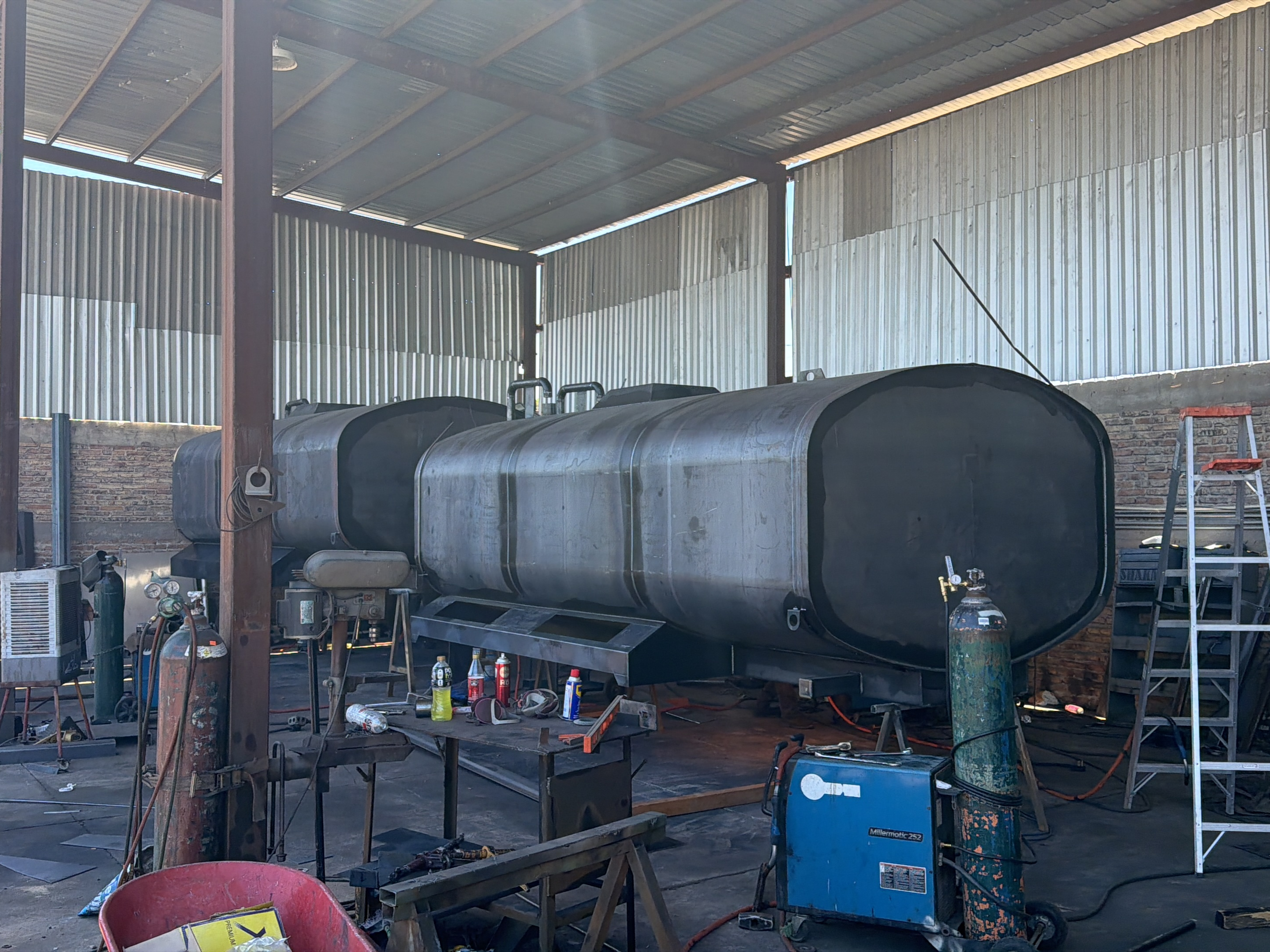 MR Machinery fabrication shop project detail